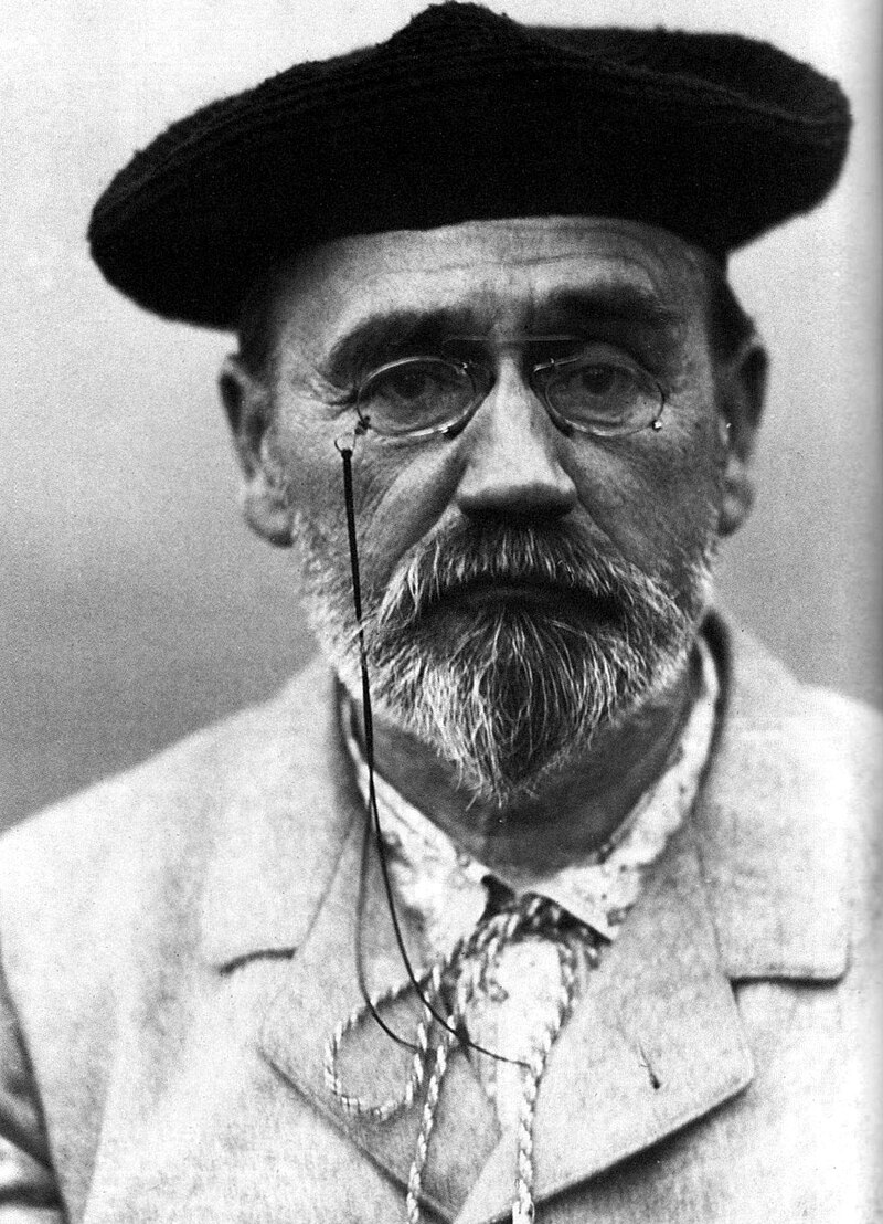 Portrait d'Émile Zola